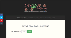 Desktop Screenshot of letsgobidding.com